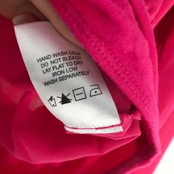 Superdown Celene Sheer Hot Pink Deep V-Neck Bodysuit Wrist Ties Dopamine Look - Picture 6 of 15